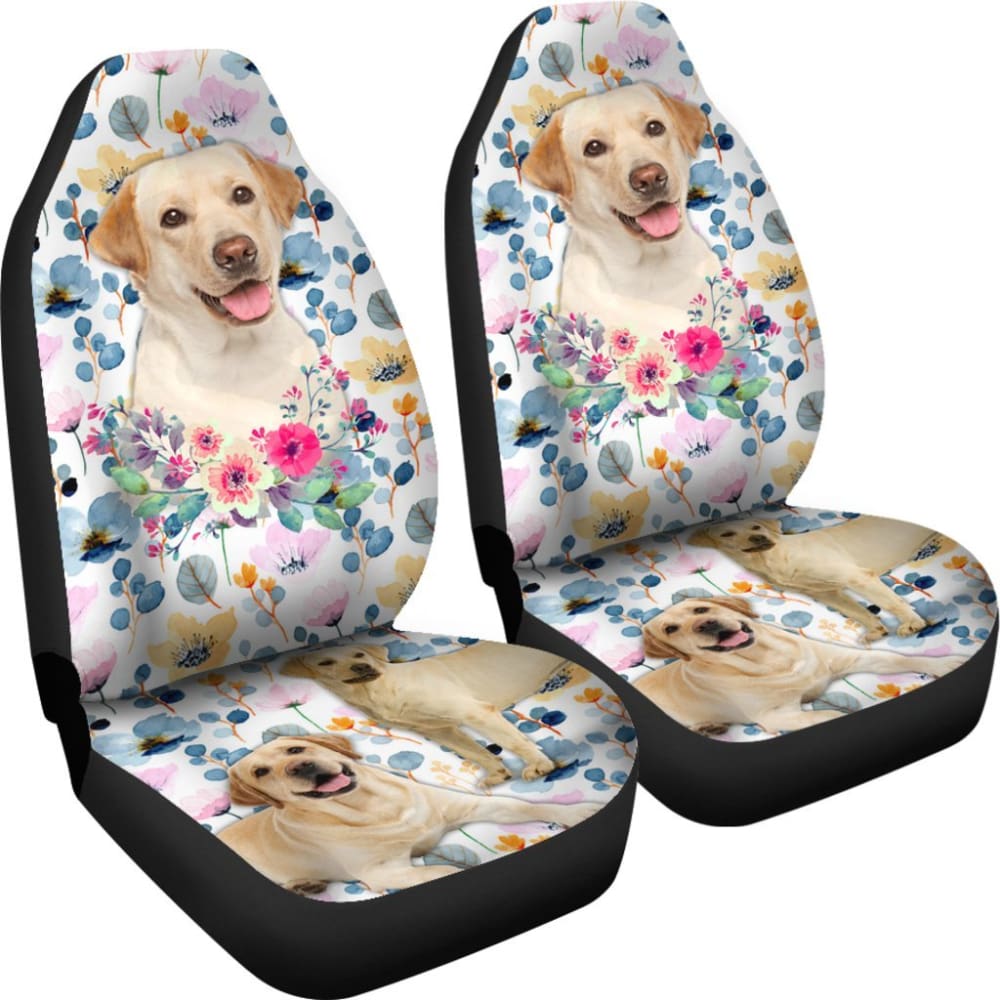 Labrador Retriever Dog Gift - Car Seat Covers 174510 - YourCarButBetter