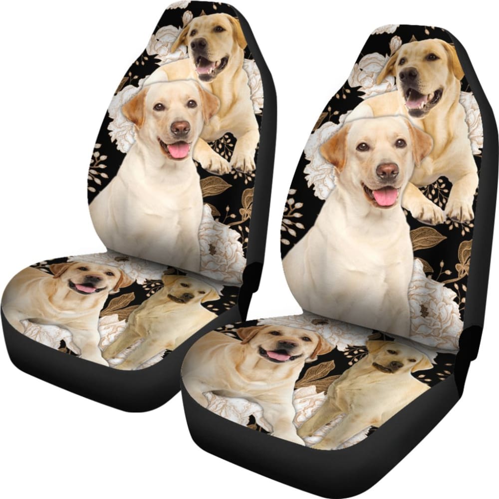 Labrador Retriever Dog Gift - Car Seat Covers 174510 - YourCarButBetter
