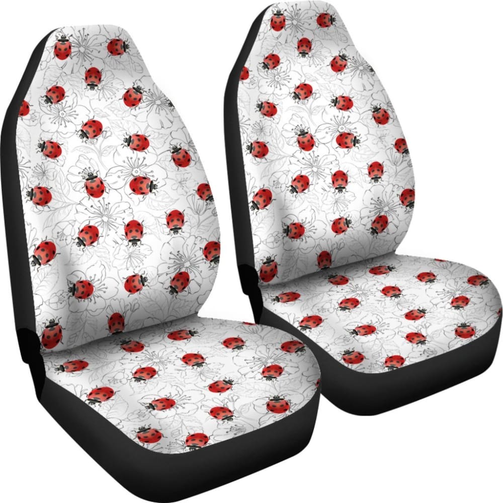 Ladybugs & Flowers Car Seat Covers 094209 - YourCarButBetter