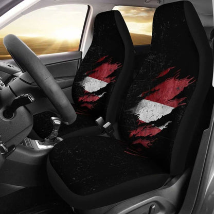 Latvia In Me Car Seat Covers - Special Grunge Style 232125 - YourCarButBetter