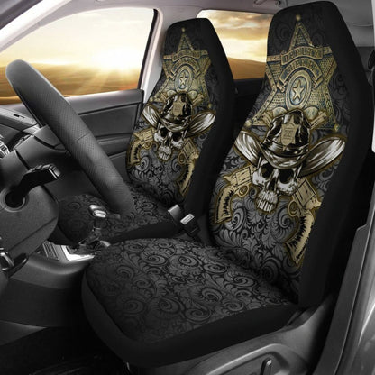Law Enforcement Sheriff Car Seat Covers Amazing Gift 101819 - YourCarButBetter