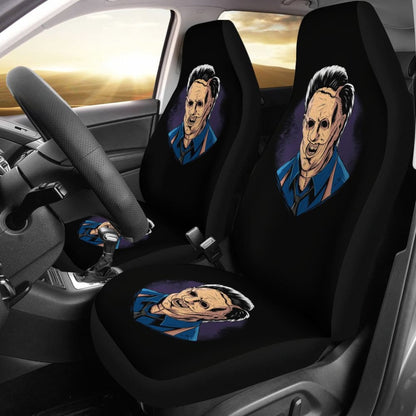 Leatherface Bloody Killer Car Seat Covers 211501 - YourCarButBetter