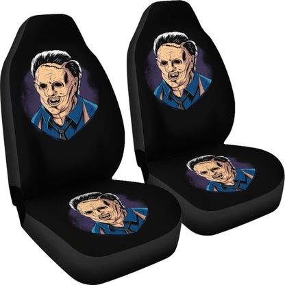 Leatherface Bloody Killer Car Seat Covers 211501 - YourCarButBetter
