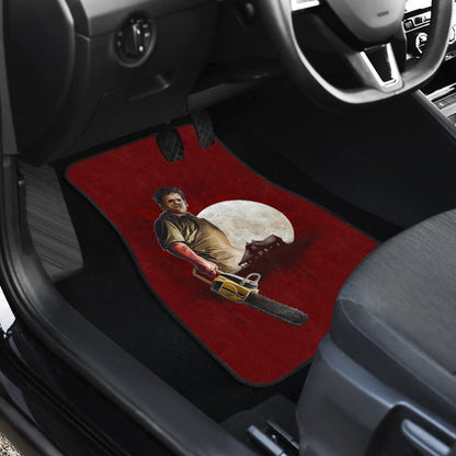 Leatherface Chainsaw Killer Car Floor Mats 211501 - YourCarButBetter