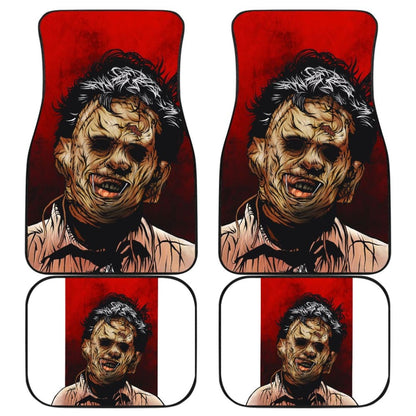 Leatherface Horror Killer Car Floor Mats 211501 - YourCarButBetter