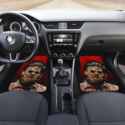 Leatherface Horror Killer Car Floor Mats 211501 - YourCarButBetter