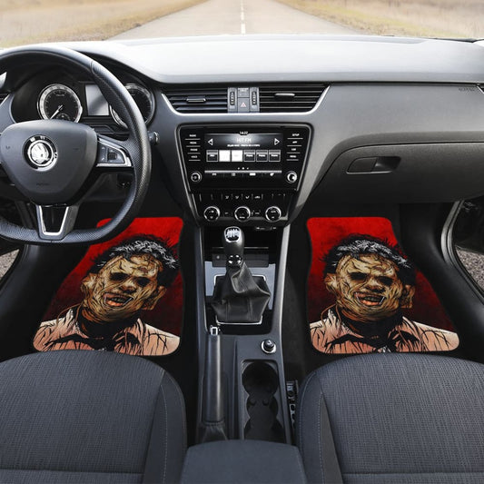 Leatherface Horror Killer Car Floor Mats 211501 - YourCarButBetter