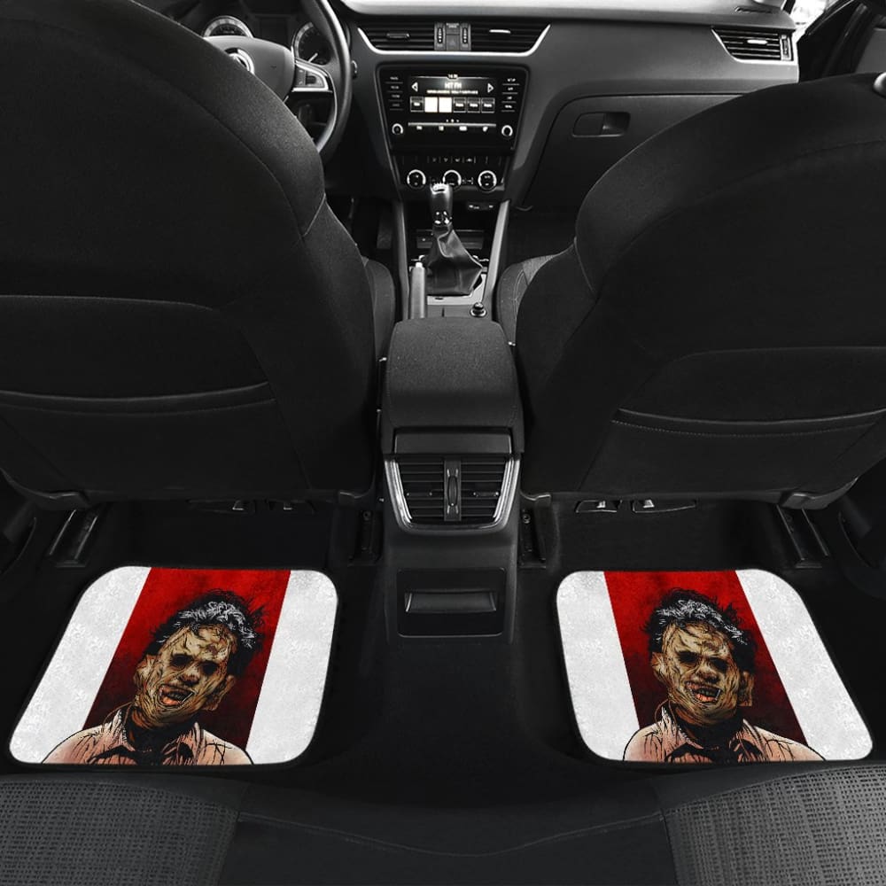 Leatherface Horror Killer Car Floor Mats 211501 - YourCarButBetter