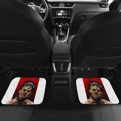 Leatherface Horror Killer Car Floor Mats 211501 - YourCarButBetter