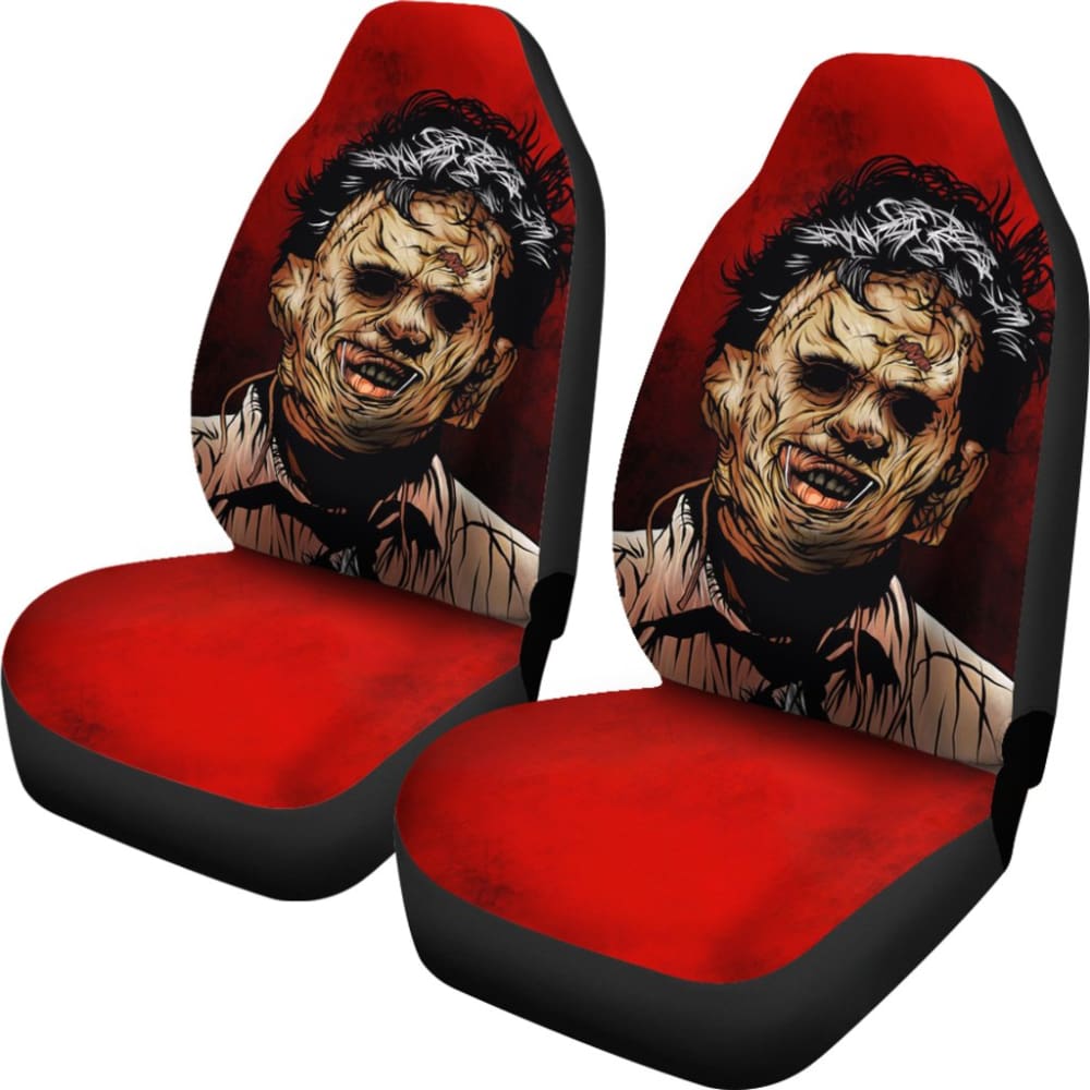 Leatherface Horror Killer Car Seat Covers 211501 - YourCarButBetter