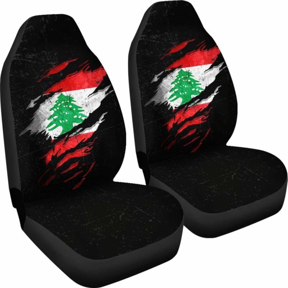 Lebanon In Me Car Seat Covers - Special Grunge Style 232125 - YourCarButBetter