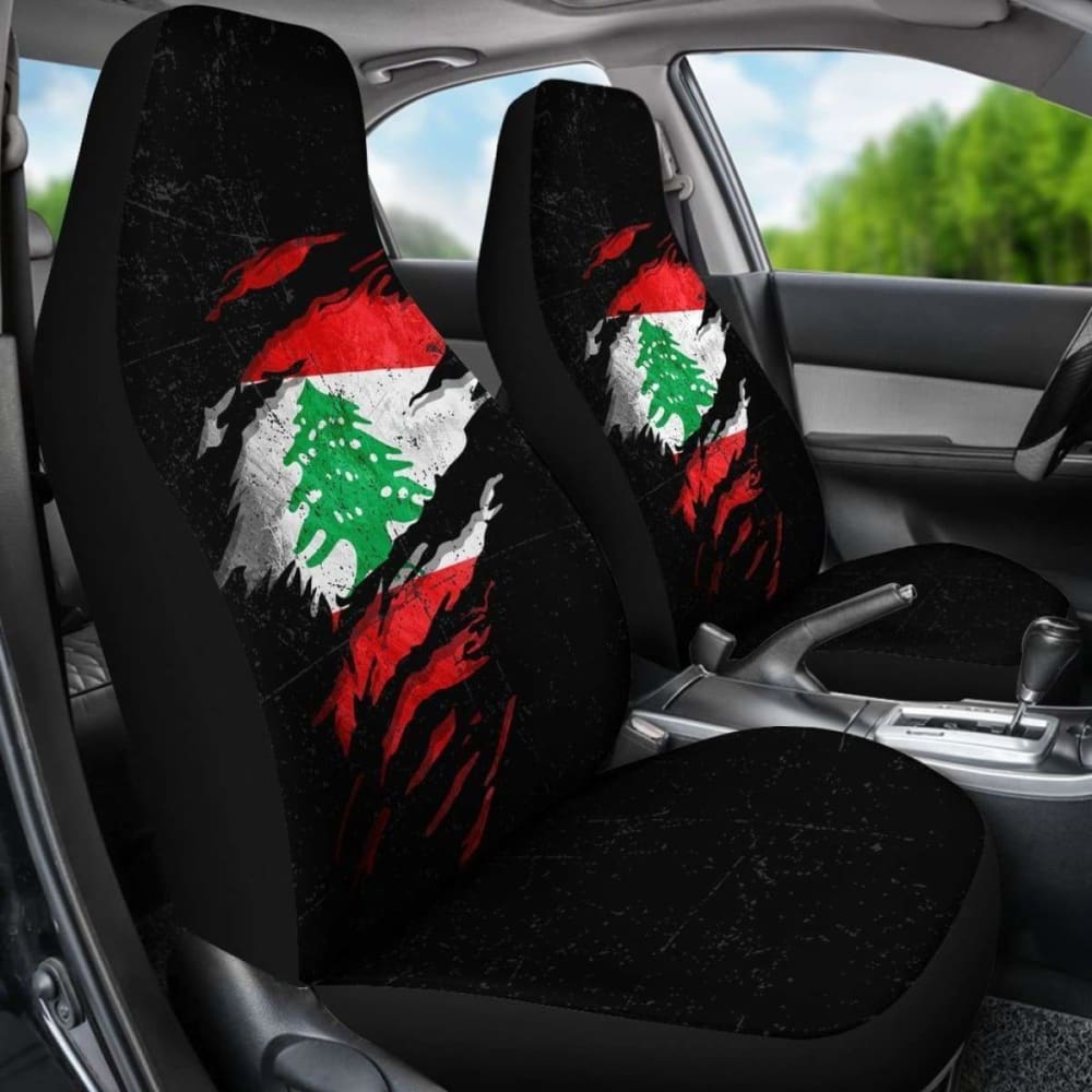 Lebanon In Me Car Seat Covers - Special Grunge Style 232125 - YourCarButBetter