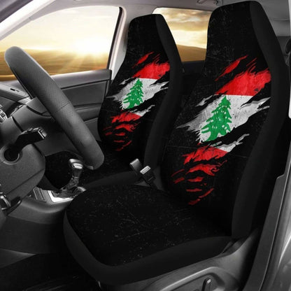 Lebanon In Me Car Seat Covers - Special Grunge Style 232125 - YourCarButBetter