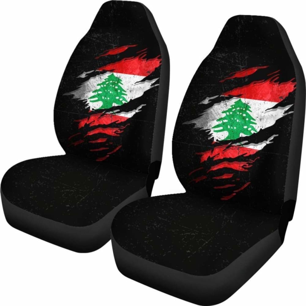 Lebanon In Me Car Seat Covers - Special Grunge Style 232125 - YourCarButBetter