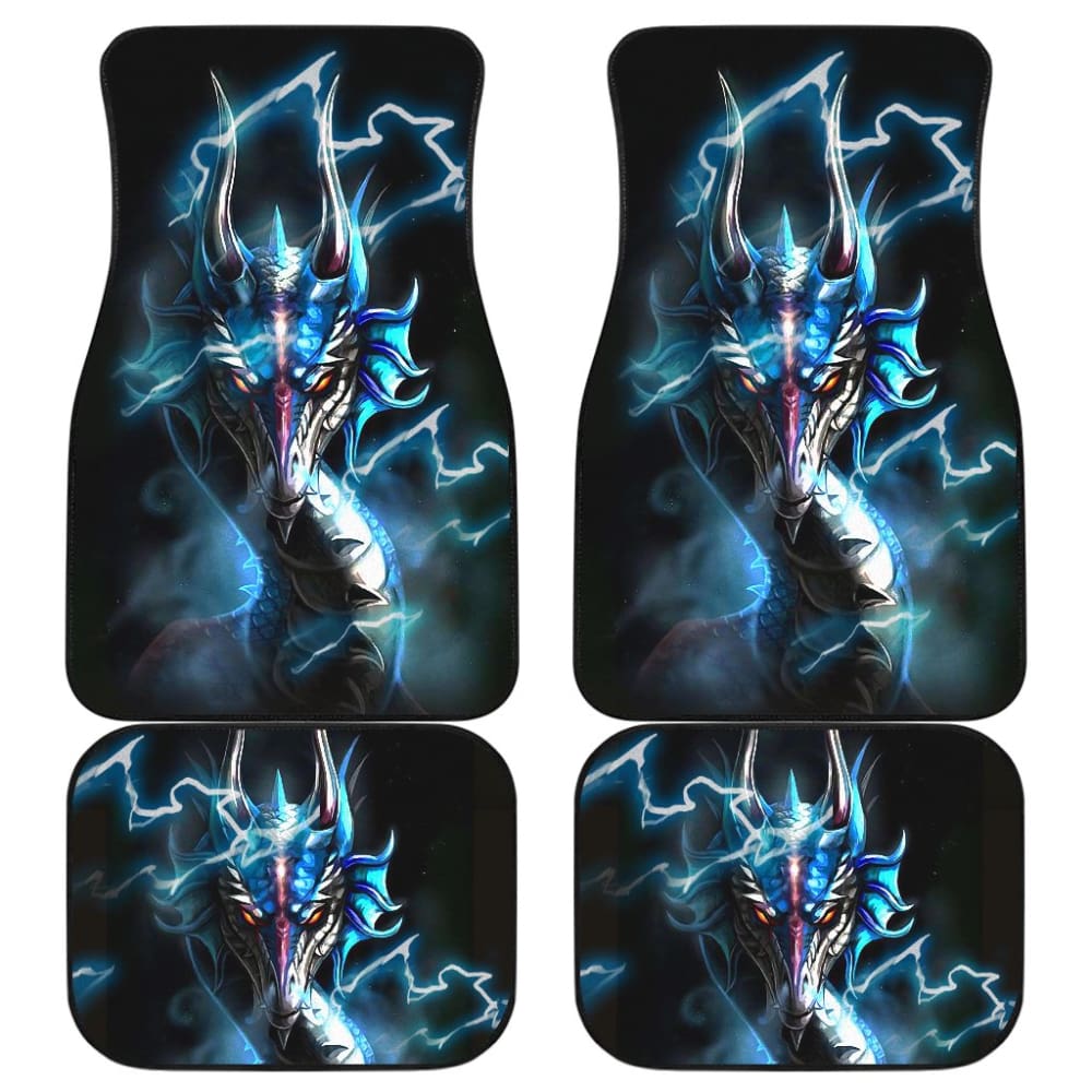 Legendary Lighting Blue Dragon Spirit Car Floor Mats 212204 - YourCarButBetter
