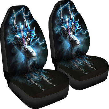 Legendary Lighting Blue Dragon Spirit Car Seat Covers 212204 - YourCarButBetter