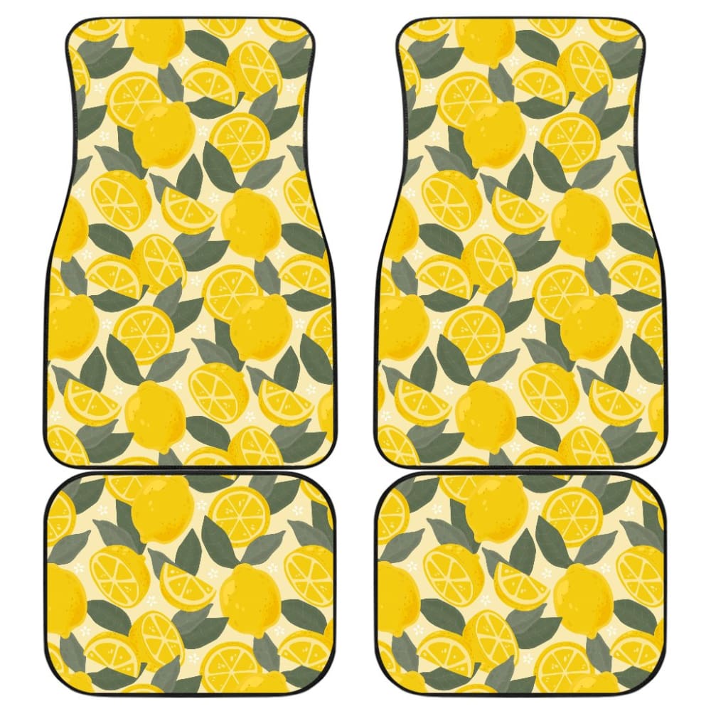 Lemon Pattern Car Decor Items Accessories Car Floor Mats 211008 - YourCarButBetter