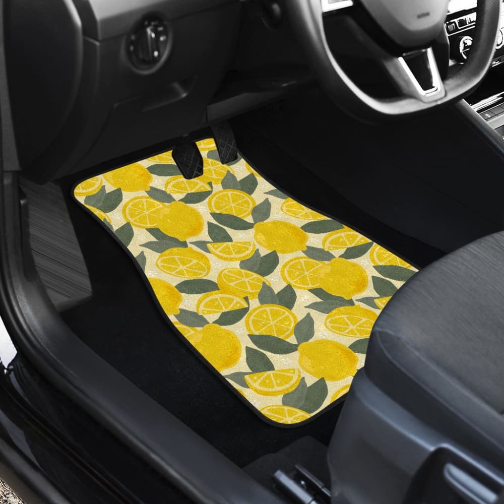 Lemon Pattern Car Decor Items Accessories Car Floor Mats 211008 - YourCarButBetter