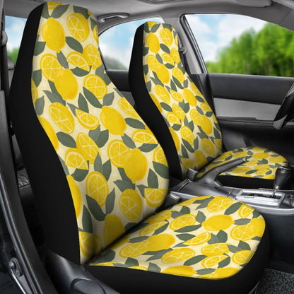 Lemon Pattern Car Decor Items Accessories Car Seat Covers 211008 - YourCarButBetter