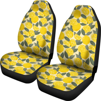 Lemon Pattern Car Decor Items Accessories Car Seat Covers 211008 - YourCarButBetter