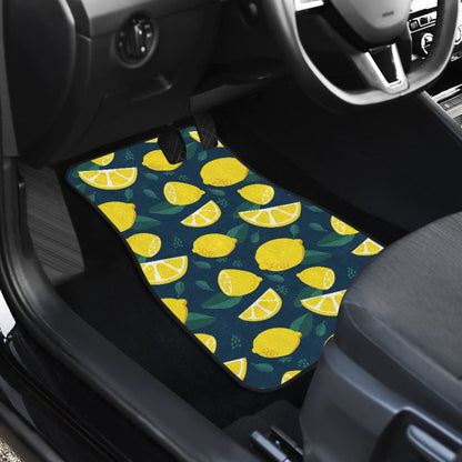 Lemon Pattern Print Design Car Floor Mats 211008 - YourCarButBetter