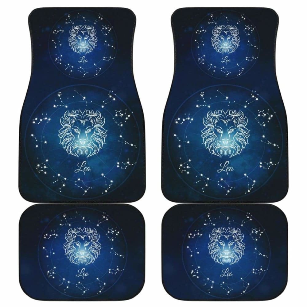 Leo Zodiac Sign Car Floor Mats Amazing Gift 211902