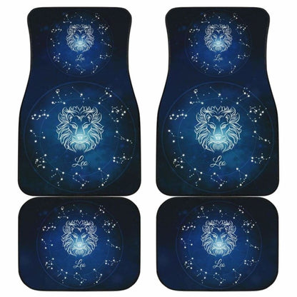 Leo Zodiac Sign Car Floor Mats Amazing Gift 211902