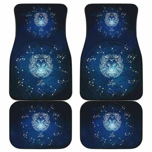 Leo Zodiac Sign Car Floor Mats Amazing Gift 211902