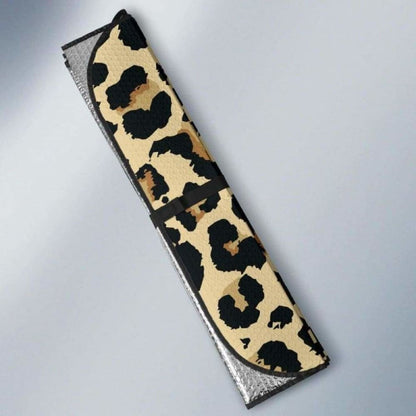 Leopard Print Design Pattern Car Auto Sun Shades 172609 - YourCarButBetter