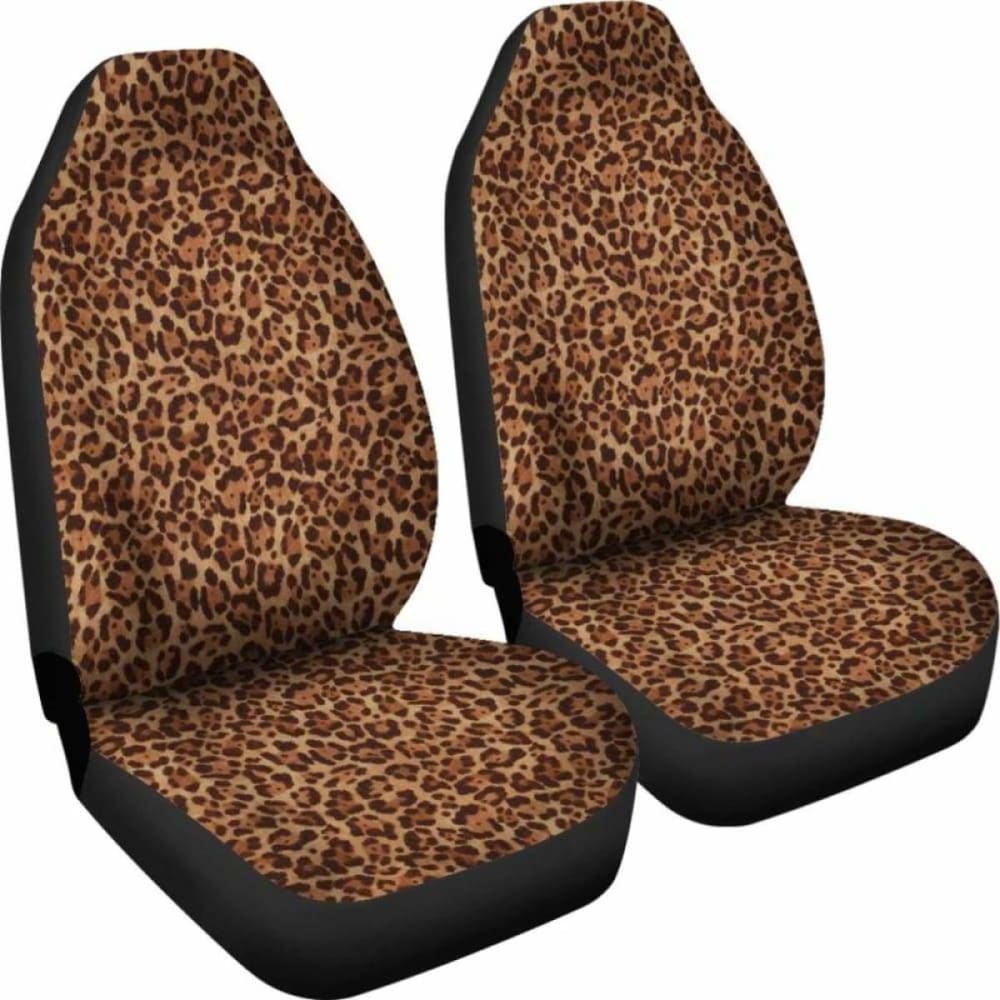 Leopard Skin Animal Print Car Seat Covers 105905 - YourCarButBetter