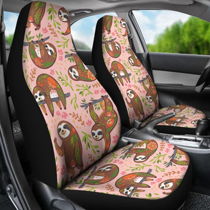 Let That Shit Go Sloth Funny Car Seat Covers 211001 - YourCarButBetter