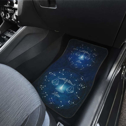 Libra Zodiac Sign Car Floor Mats Amazing Gift 211902
