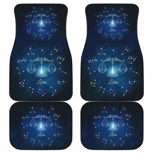 Libra Zodiac Sign Car Floor Mats Amazing Gift 211902