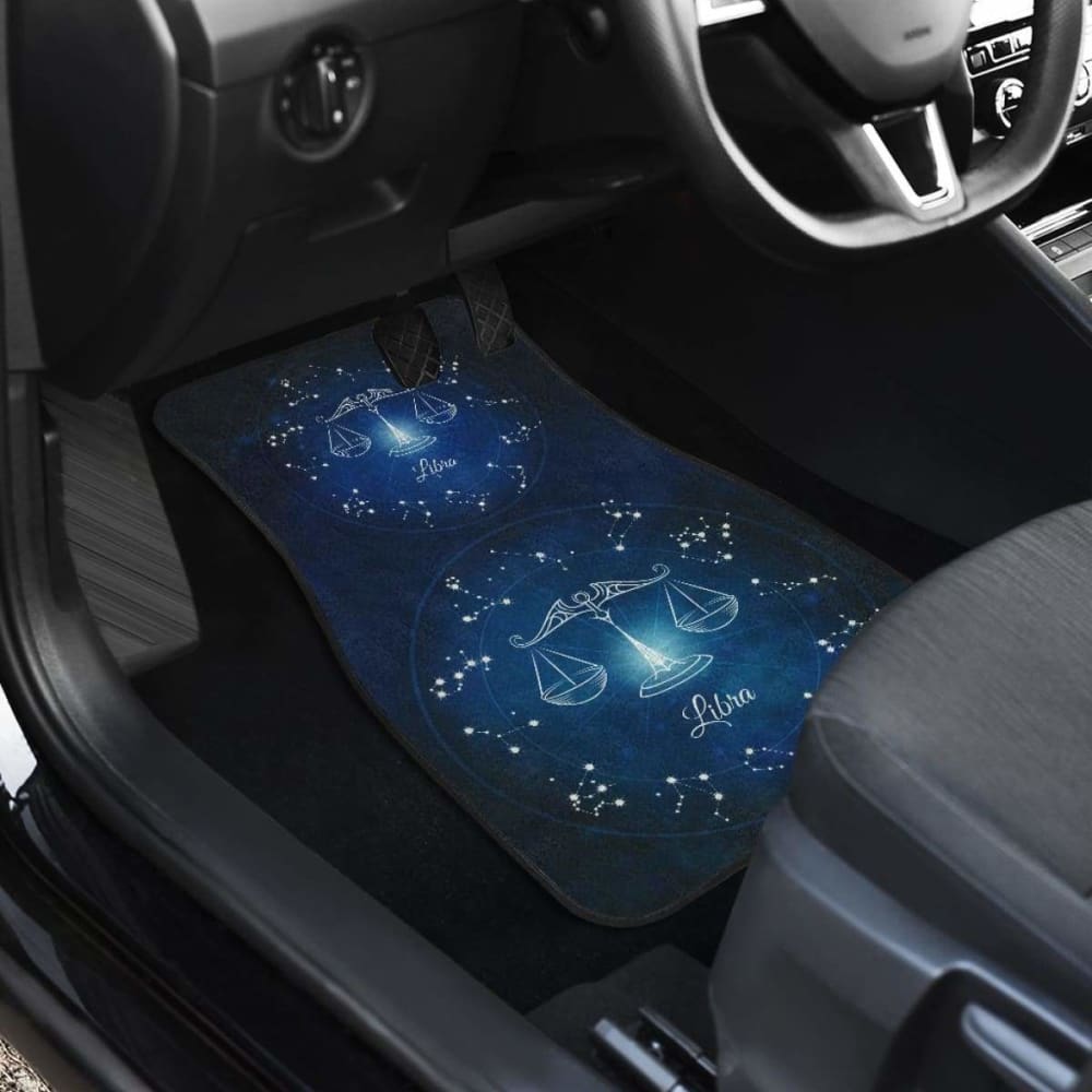 Libra Zodiac Sign Car Floor Mats Amazing Gift 211902