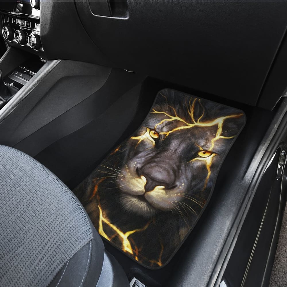 Lightning Bolt Lion Car Floor Mats 211303