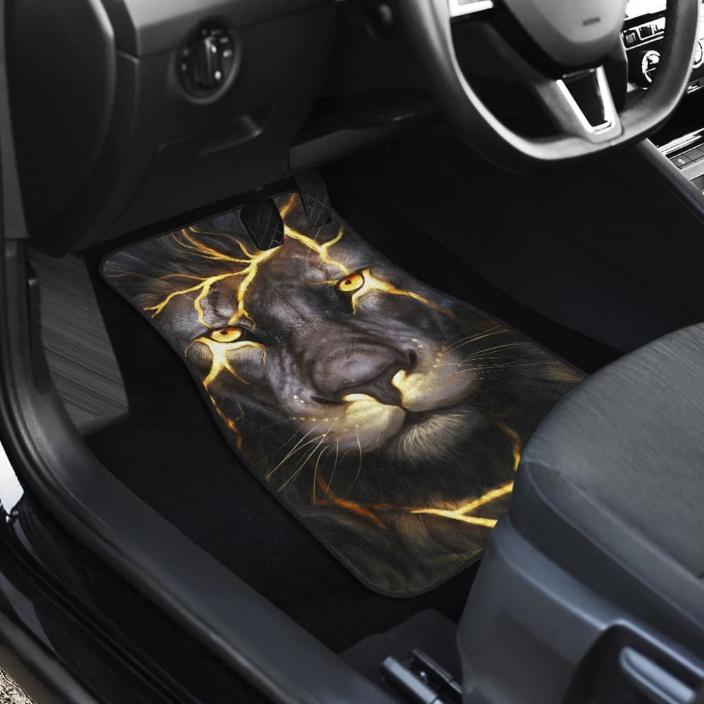 Lightning Bolt Lion Car Floor Mats 211303