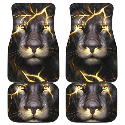 Lightning Bolt Lion Car Floor Mats 211303