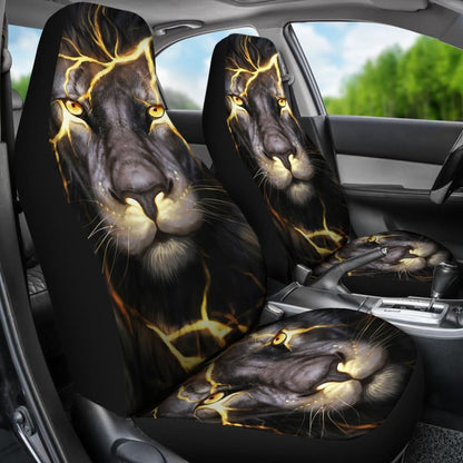 Lightning Bolt Lion Car Seat Covers 211303