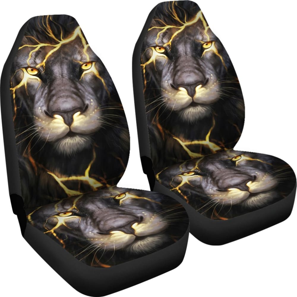 Lightning Bolt Lion Car Seat Covers 211303