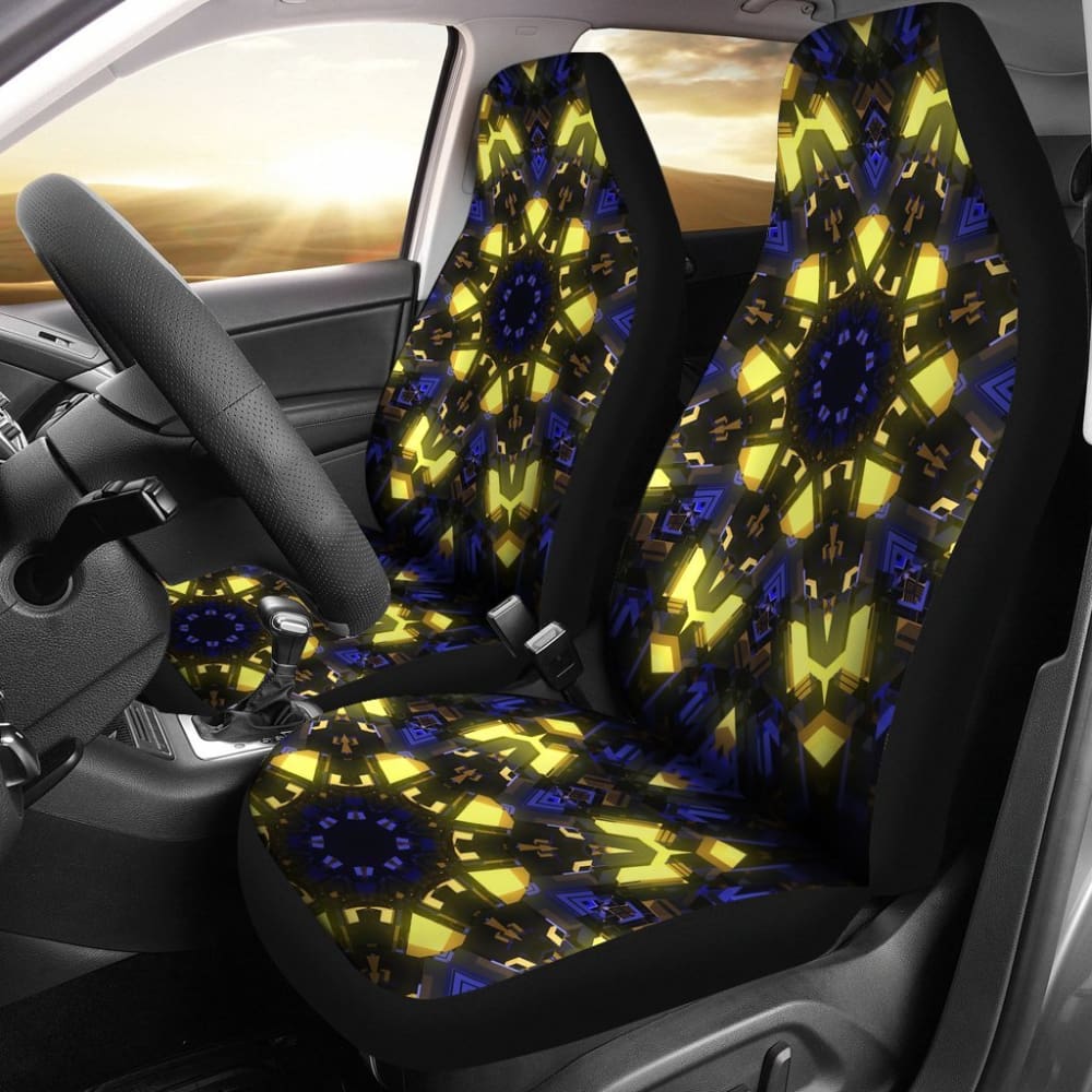 Lights Mandala Car Seat Covers 093223 - YourCarButBetter