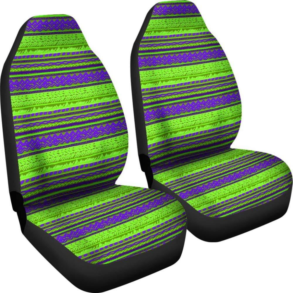 Lime Green Aztec Design 174510 - YourCarButBetter