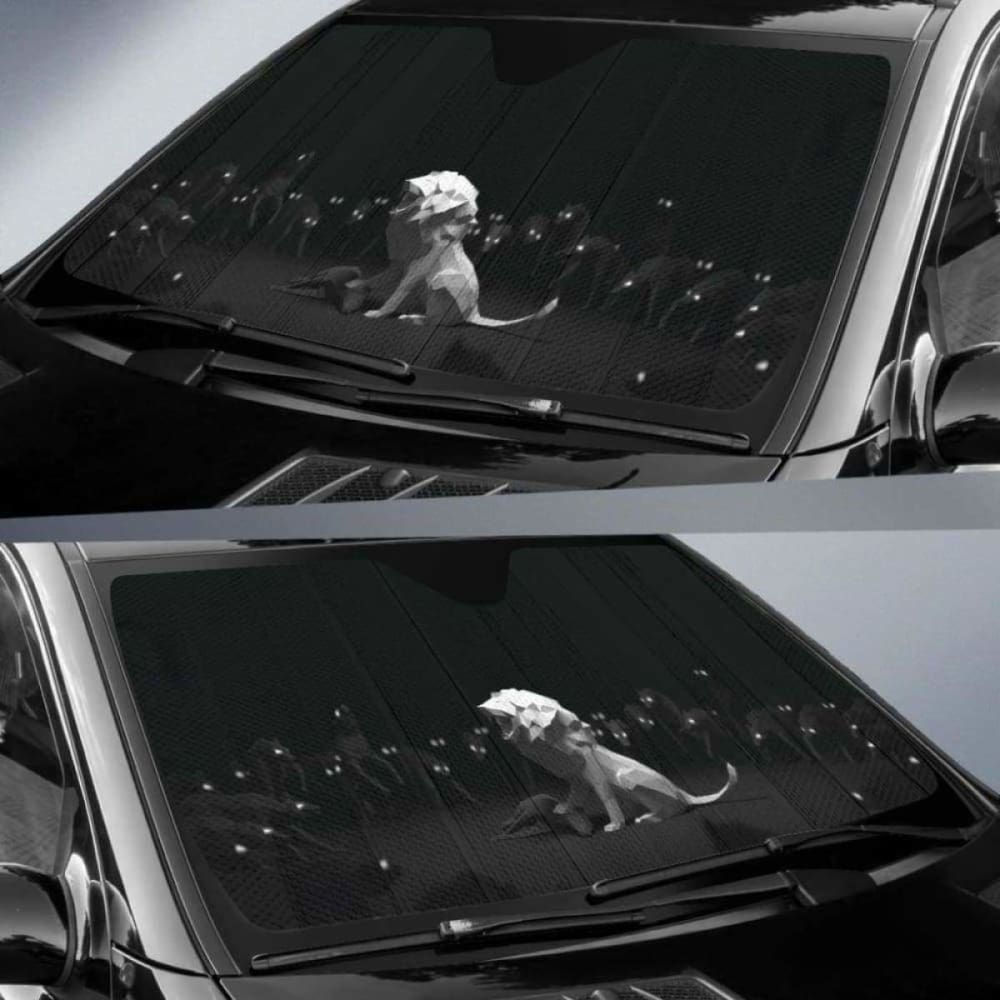 Lion Poly Auto Sun Shades 172609 - YourCarButBetter