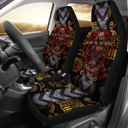Listen To The Wind It Talks Listen To The Silence It Speaks Listen To Your Heart It Knows Car Seat Cover 174914 - YourCarButBetter