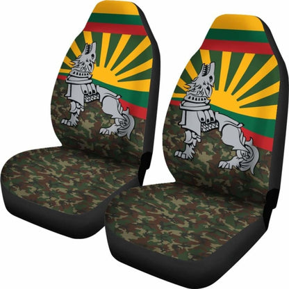 Lithuania Car Seat Covers Iron Wolf 200904