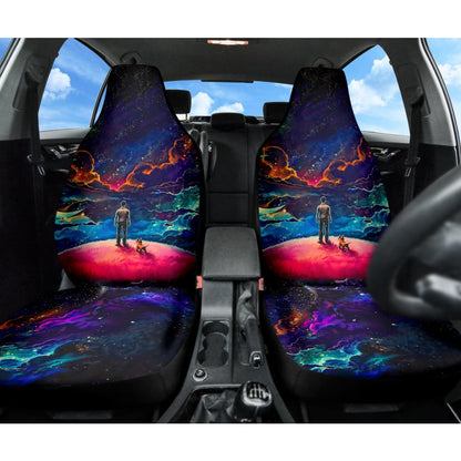 Little Prince Universe Science Fiction Car Seat Covers Amazing Best Gift Ideas 210501 - YourCarButBetter