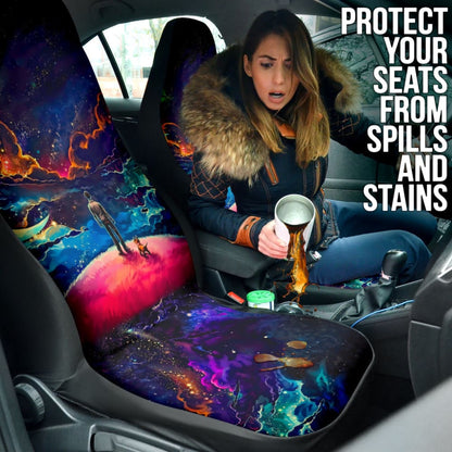 Little Prince Universe Science Fiction Car Seat Covers Amazing Best Gift Ideas 210501 - YourCarButBetter