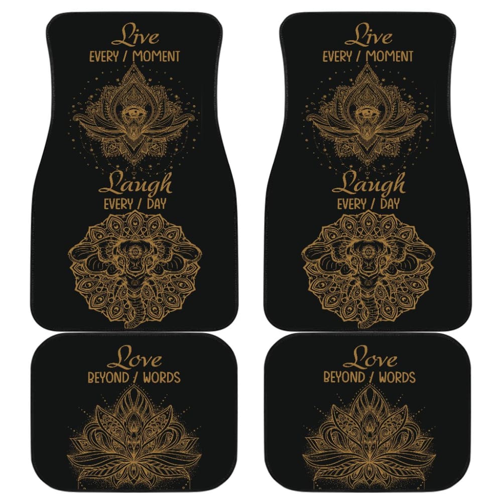 Live Laugh Love Car Floor Mats 212601 - YourCarButBetter