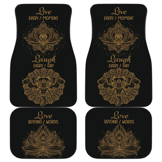 Live Laugh Love Car Floor Mats 212601 - YourCarButBetter