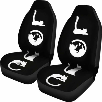 Love Cat Car Seat Covers 112428 - YourCarButBetter