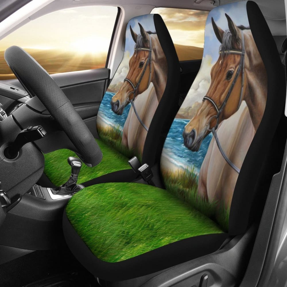 Love Horse Car Seat Covers Amazing Gift Ideas 184610 - YourCarButBetter